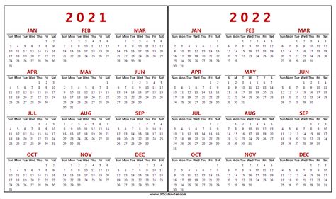 Editable Calendar 2021 22 Free Printable Monthly
