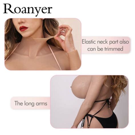 Roanyer Silicone Bodysuit Crossdresser S Cup Breast Forms Fake Vagina