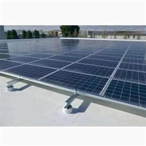 Mounting Structure Off Grid Commercial Solar Rooftop System Capacity