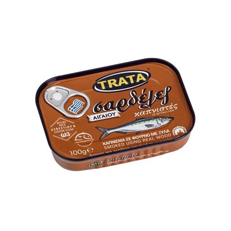 Smoked Sardines In Vegetable Oil 100gr Trata