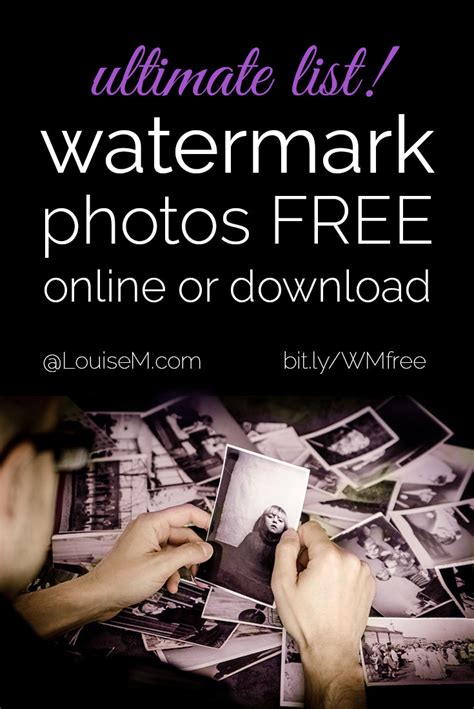 Free Watermark Software And Sites To Watermark Online