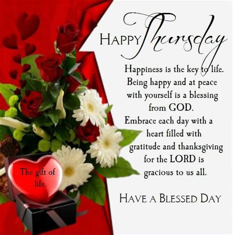 ️️ thankful thursday give thanks with a grateful heart have a blessed day. Happy Thursday, Have A Blessed Day Pictures, Photos, and ...