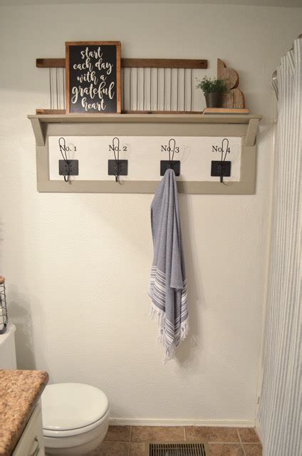 Comparison shop for bathroom towel rack hooks home in home. Farmhouse Bathroom Organization - Farm Fresh Homestead