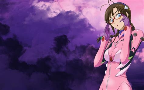 Hình Nền Anime Neon Genesis Evangelion Makinami Mari Ảnh Chụp Màn Hình Hình Nền Máy Tính