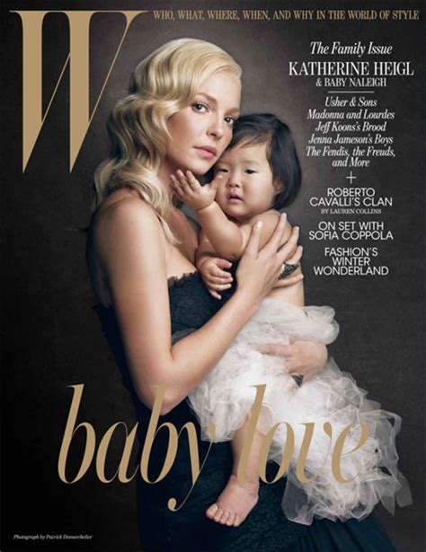 Katherine Heigl And Naleigh Kelley From Mother Daughter Magazine Covers