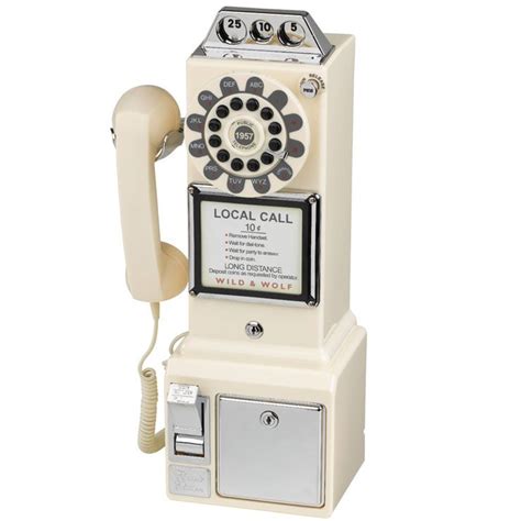 Retro Telephones 1950s Diner Phone Cream Now Featured On Fab Retro