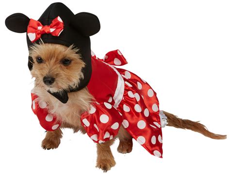 Minnie Mouse Dog Fancy Dress Disney Pet Puppy Animal Cartoon Costume