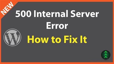 How To Fix Wordpress Internal Server Errors Youtube