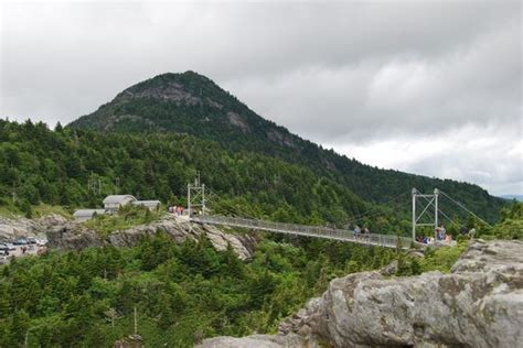 Mile High Swinging Bridge Swinging Bridge Grandfather Mountain The