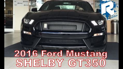 2016 Ford Mustang Shelby Gt350 Exhaust Cliprevs And Walk Around Youtube