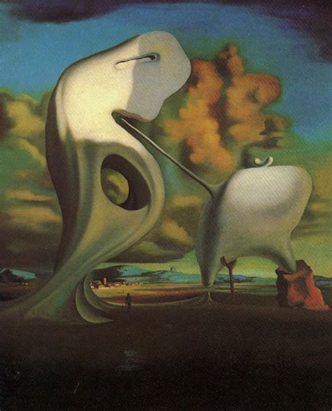 1933 Salvador Dali The Architectural Angelus Of Millet