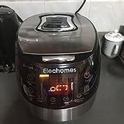 Amazon Com Elechomes Led Touch Control Rice Cooker In Multi