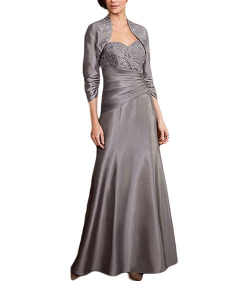 Linsposa Plus Size Petite Mother Of The Bride Dress Wrap Included