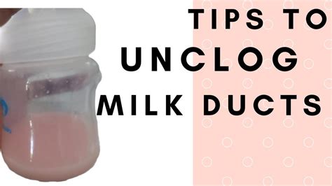 How To Prevent And Treat Clogged Milk Ducts Mastitis Youtube