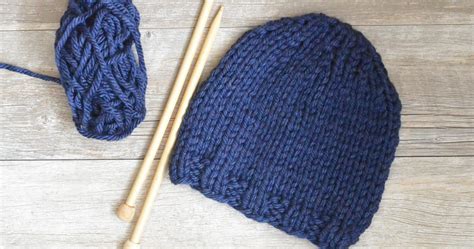 Knitting Patterns For Beanies With Straight Needles Mikes Nature