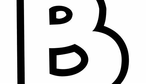 letter b printable