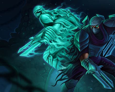 Zed The Master Of Shadows Assassin Fighter League Of Legends Skins Art