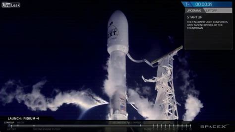Spacex Launches Rocket From Vandenberg Air Force Base Youtube