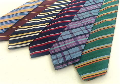 English Striped Ties | Blue Striped Tie