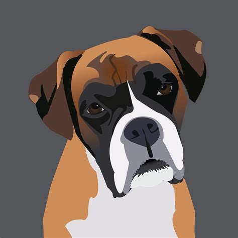 Click To Get Your Own Custom Boxer Portrait Made Tideas