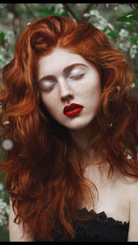 Pin By Fair Tulip On Brazen Redheads Red Hair And Red Lipstick Beautiful Red Hair Black Eyebrows