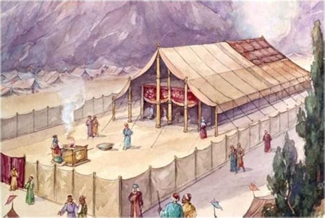 An Illustration Of What The Tabernacle May Have Looked Like Unknown