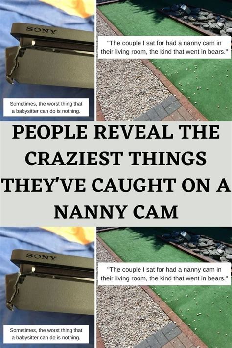 People Reveal The Craziest Things They Ve Caught On A Nanny Cam In 2023