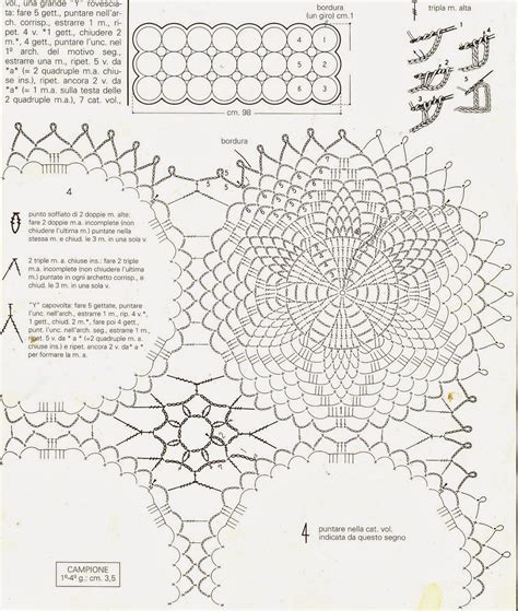 Patterns And Motifs Crocheted Motif No 134 Crochet Doily Rug Crochet