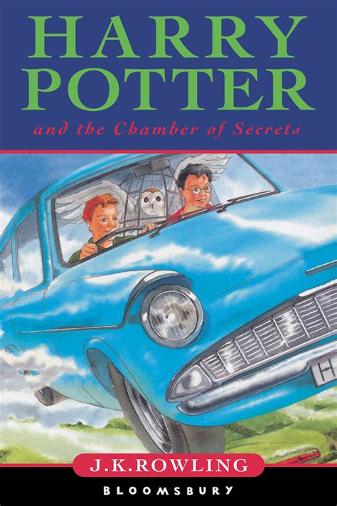 Harry Potter Novels Harry Potter And The Chamber Of Secrets Cover