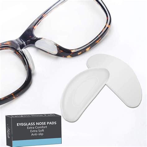 buy eyeglass nose pads adhesive anti slip nose pads soft silicone nose pad cushion for glasses