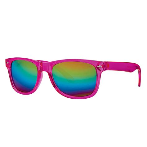 girls pink wayfarer sunglasses uv 400 sun pop life