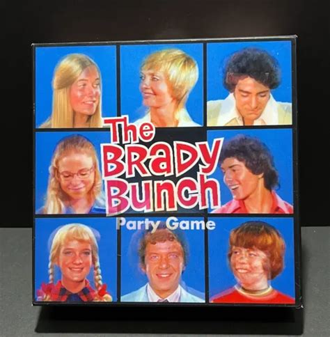 The Brady Bunch Party Game Board Game 3 8 Players Ages 9 Prospero Hall
