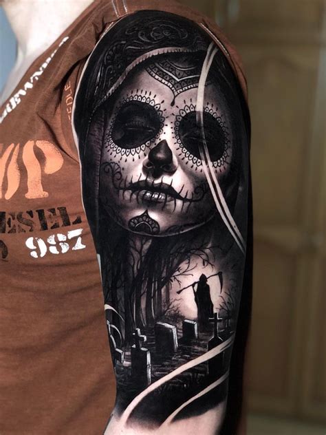 Ramón On Twitter Hernan Yepes Day Of The Dead Tattoo Ink Art