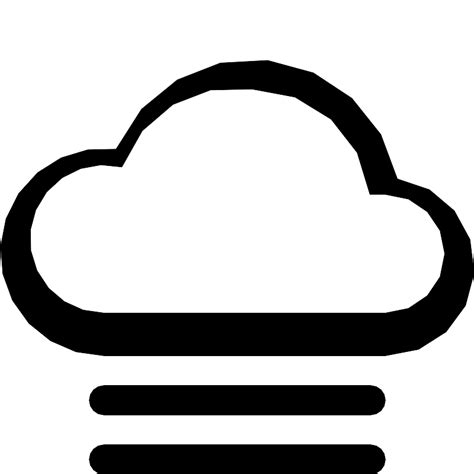 Cloud Fog Vector Svg Icon Svg Repo