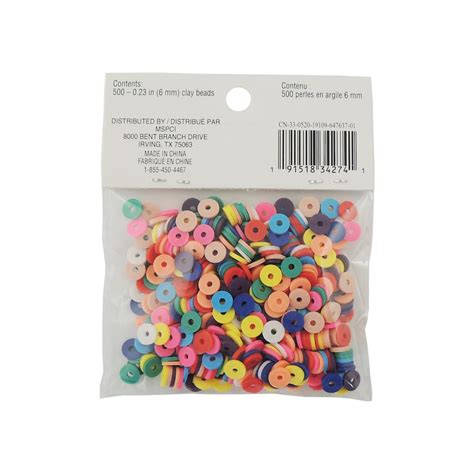 Multicolored Clay Beads By Creatology Michaels