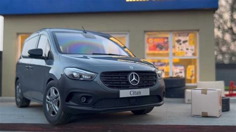 Watch 1 18 Scale Mercedes Citan Make Deliveries In