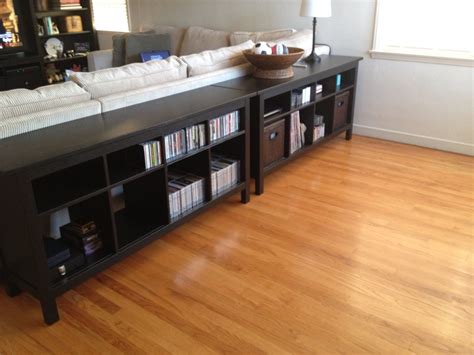 Using the ikea hemnes sofa table to organize my kids' shoes, socks and paperwork has made my life so much easier! Hemnes Sofa Table Console - Madison Art Center Design