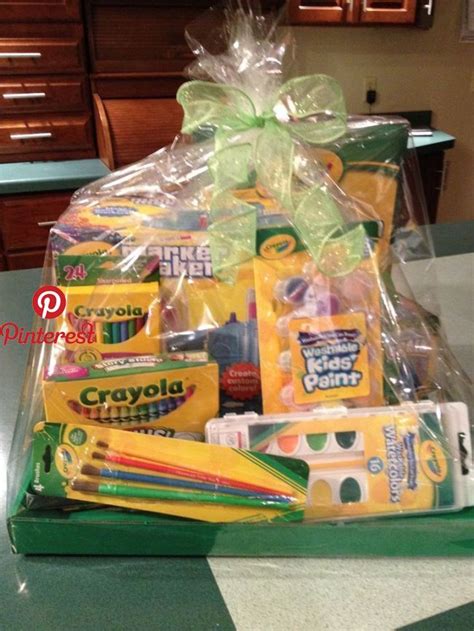 Raffle Basket Filled With Summer Holiday Activities For Kids Tricky