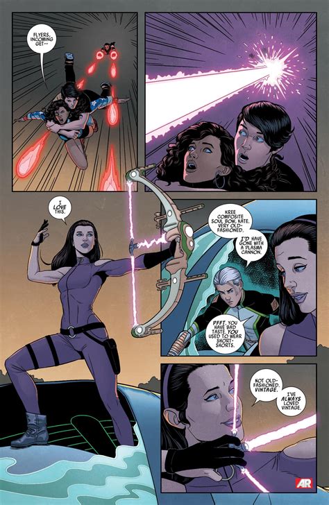 Kate Bishop Marvel Young Avengers Young Avengers Superhero Comic