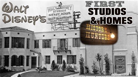 Walt Disneys First La Studios And Homes Youtube