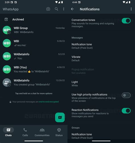Whatsapp Beta For Android 223134 Whats New Wabetainfo