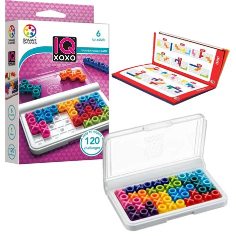 Buy Smart Games Iq Xoxo Puzzle Game With 120 Challenges 6 Years