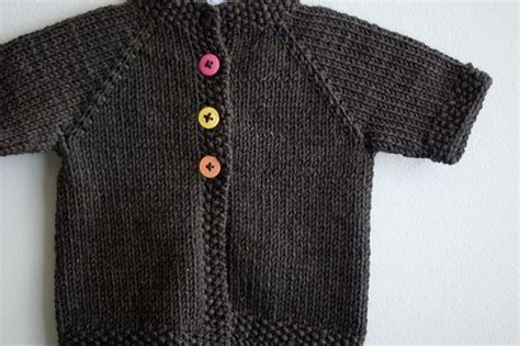 Child S Raglan Sleeve Cardigan Knitting Pattern Free