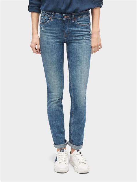 Tom Tailor Denim Straight Jeans Elsa Mid Blue Jeans Online Kaufen Otto