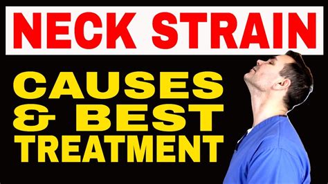 Neck Strain Causes And Best Treatment Youtube