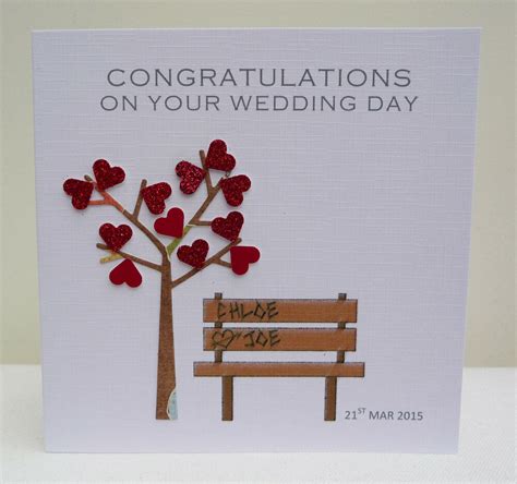 What to write in a congratulations card by keely chace on july 16, 2018 a race run, a dream job landed, a new home, a big promotion, a little victory…it's one of life's great joys to see someone you know accomplish what they've been hoping for and working toward. Personalised Wedding Card - Congratulations - On Your Wedding Day | eBay