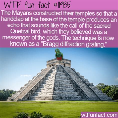 Wtf Fun Fact Amazing Mayan Temple Trick