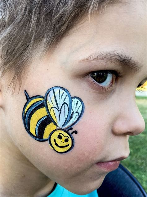 ☀ How To Paint A Bumble Bee Face For Halloween Anns Blog