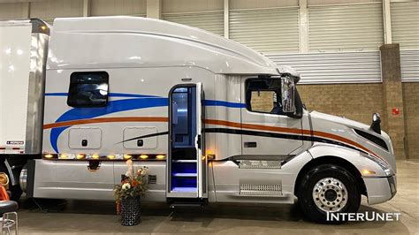 360k volvo vnl expedite truck with kitchen and bathroom sleeper by bolt custom trucks custom