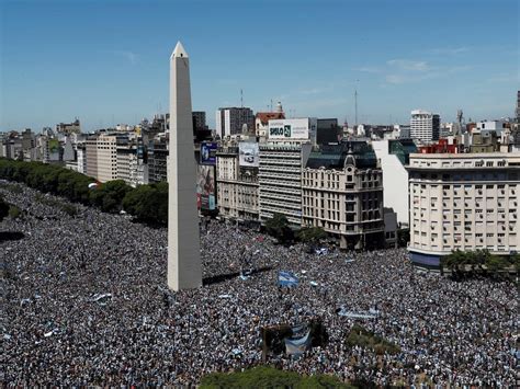 A Stunning Drone Video Captures The Moment 4 Million Argentine Football Fans Flood The Capital